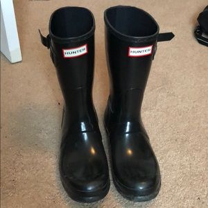 Black Hunter rain boots